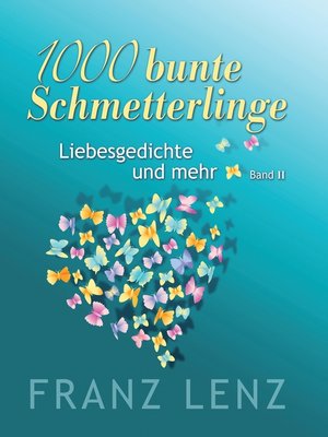 cover image of 1000 bunte Schmetterlinge--2